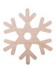 Zawieszka świąteczna płatek śniegu S16 8x7cm
