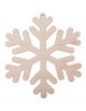 Zawieszka świąteczna płatek śniegu S17 8x7cm