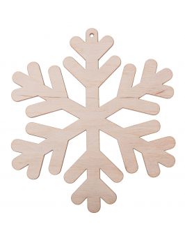 Zawieszka świąteczna płatek śniegu komplet 3szt.