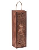 Pudełko na wino Carmen PREMIUM kolor orzech