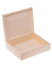 Drewniane pudełko pojemnik 28x22 cm