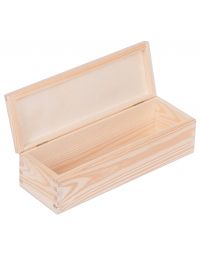 Drewniane pudełko pojemnik 9,5x28,5 cm