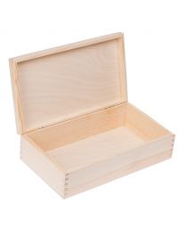 Drewniane pudełko pojemnik 28x16 cm
