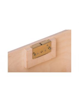 Drewniana skrzynia pudełko na koperty ślubne 25x19x15 cm