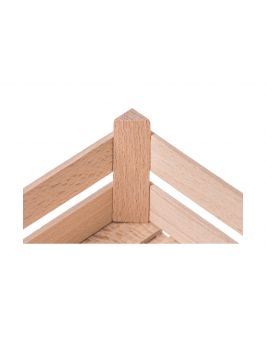 Drewniana mini skrzyneczka 12,5x8,5 cm