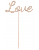 Drewniany napis "Love" 2 na piku