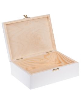 Pamiątka Ślubu - białe pudełko z grawerem