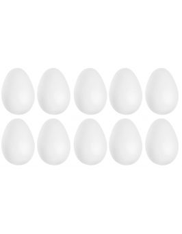 Jajka styropianowe 10cm 10 sztuk