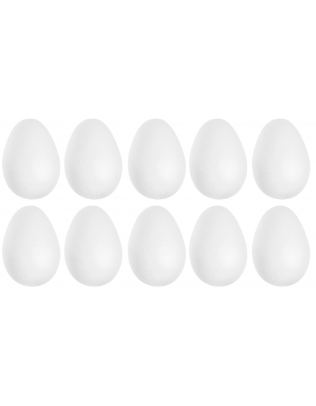 Jajka styropianowe 15cm 10 sztuk
