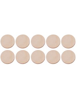 Drewniane kółko 4,5cm 10 sztuk