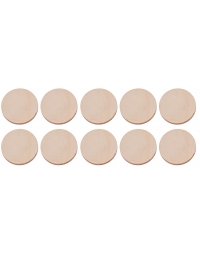 Drewniane kółko 4,5cm 10 sztuk