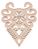 PARZENICA drewniana ozdoba ze sklejki