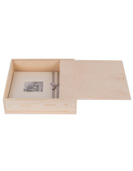 Drewniane pudełko na album 35,5cm
