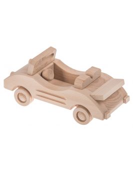 Kabriolet drewniana zabawka