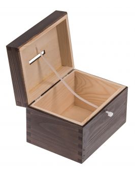 Drewnaine pudełko TIP BOX skarbonka