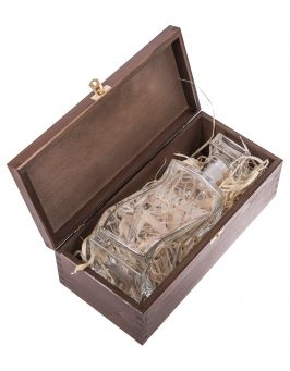 Karafka + pudełko z grawerem na URODZINY whisky