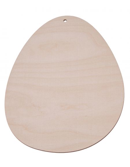 Drewniane jajko 9,5x6,5 cm