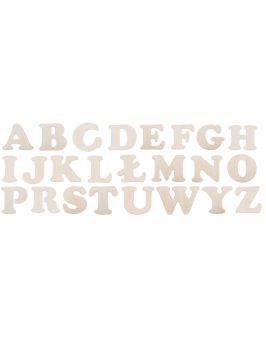 Literka drewniana (1szt.)
