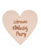 Zawieszka na wódkę 3 - serduszko (1szt.)