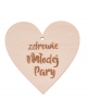 Zawieszka na wódkę 3 - serduszko (1szt.)