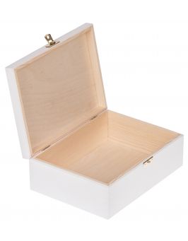 Białe pudełko 22x16cm z metryczką dziecka