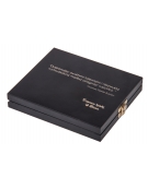 Drewniane pudełeczko (na CD), kolor czarny z grawerem