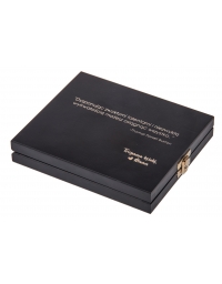 Drewniane pudełeczko (na CD), kolor czarny z grawerem