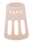 Pieprzniczka ze sklejki