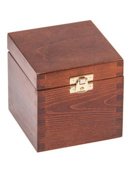 Pudełko 11x11x10,5cm orzech