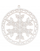 Zawieszka na choinkę - Bombka ażurowa B8