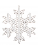 Świąteczna zawieszka - Ażurowa gwiazdka B9