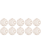 Drewniana bombka B11 - 10 sztuk