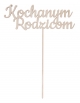 "Kochanym Rodzicom" napis na piku