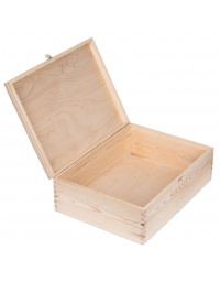Drewniane pudełko 30x40cm z zapięciem