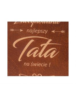 Pudełko 22x16x10.5 z grawerem dla Taty