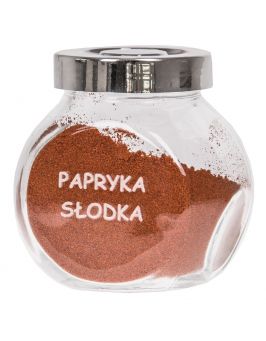Szklany słoiczek na przyprawy z grawerem