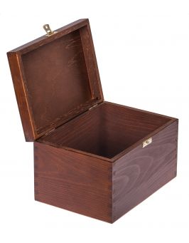 Pudełko 22x16x13,5cm - orzech