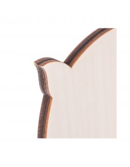  Drewniany kot-3 10cm