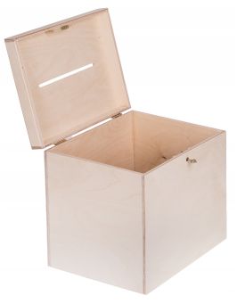 Drewniane pudełko na koperty ślubne