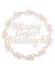 Wianek - Witamy Gości Weselnych - 55cm