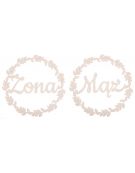 Wianki, koła - MĄŻ ŻONA - 35cm