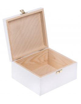 Białe pudełko 16x18cm z grawerem