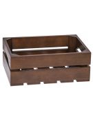 Skrzyneczka 31x22x12cm kolor ciemny brąz