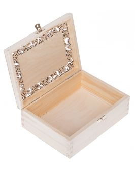 Pudełko drewniane prezent pod choinke ŚWIĘTA