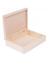 Drewniane pudełko pojemnik 17x12 cm
