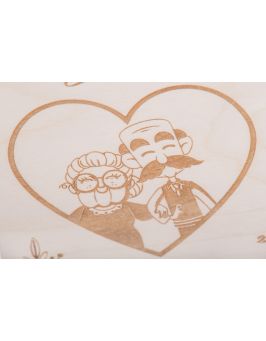 Pudełko na herbatę DZIEŃ BABCI I DZIADKA prezent