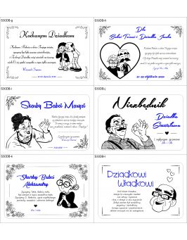 Pudełko na herbatę DZIEŃ BABCI I DZIADKA prezent