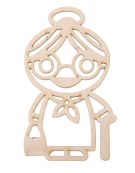 DZIEŃ BABCI i DZIADKA drewniana ozdoba prezent decoupage